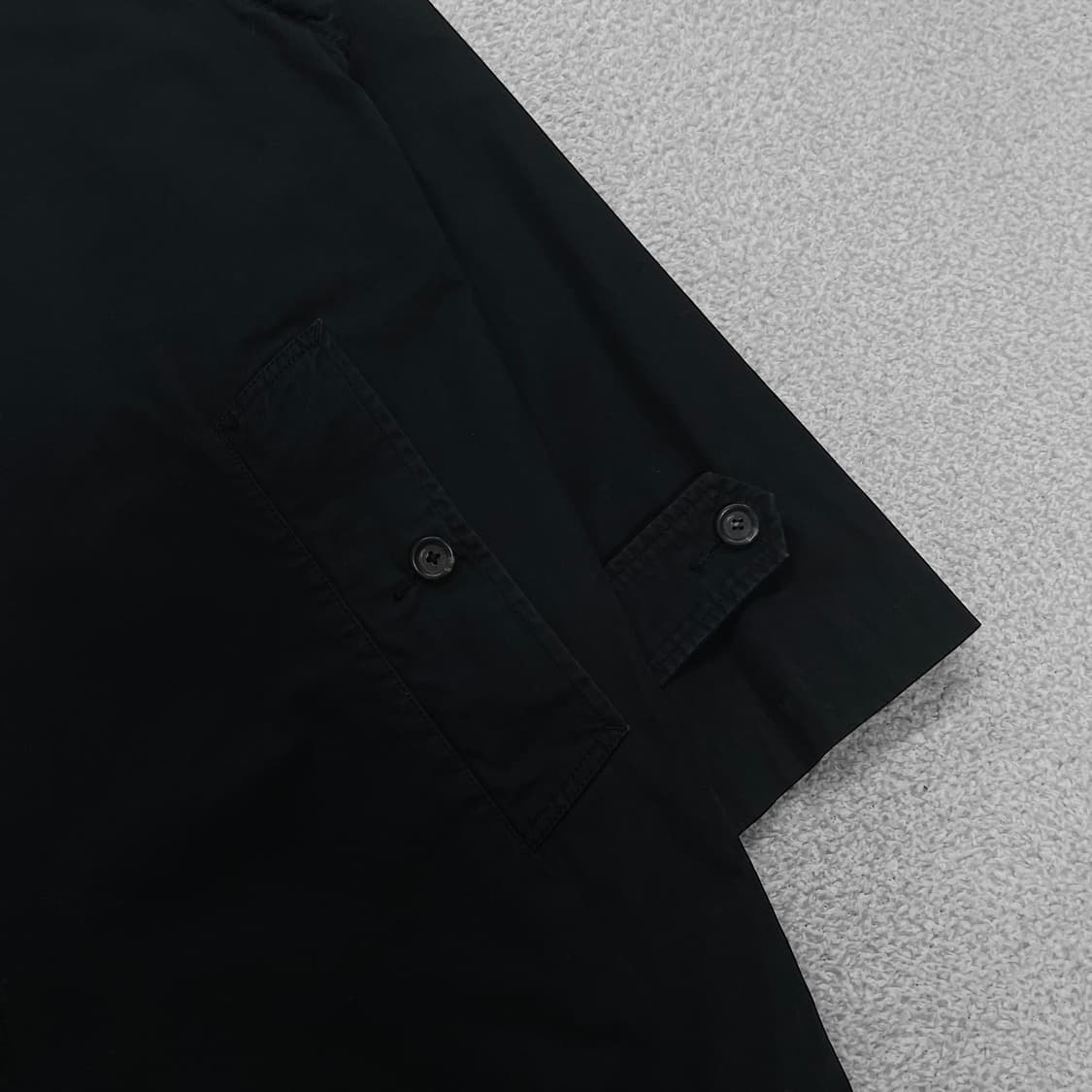 폴로 랄프로렌 코튼 발마칸 코트 자켓 블랙 상품이미지3