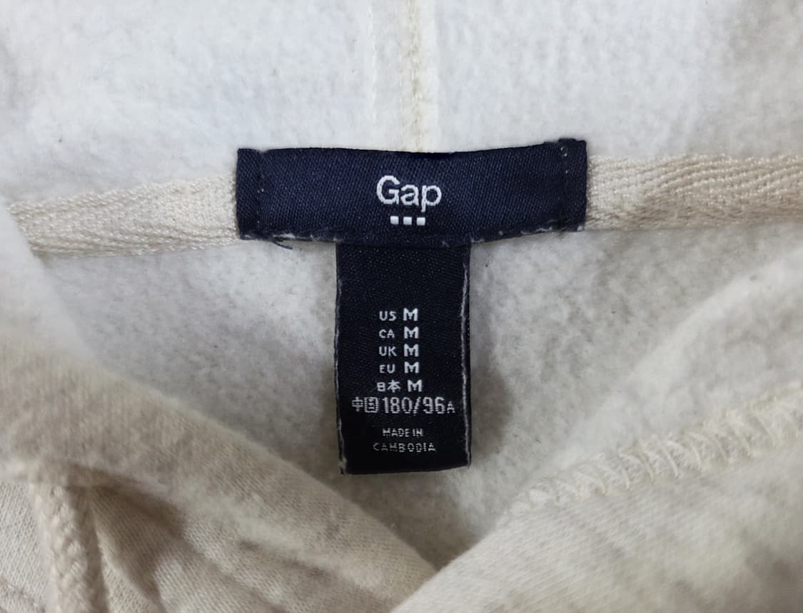 갭 GAP 오트밀 아치 로고 풀오버 후드티 상품이미지4