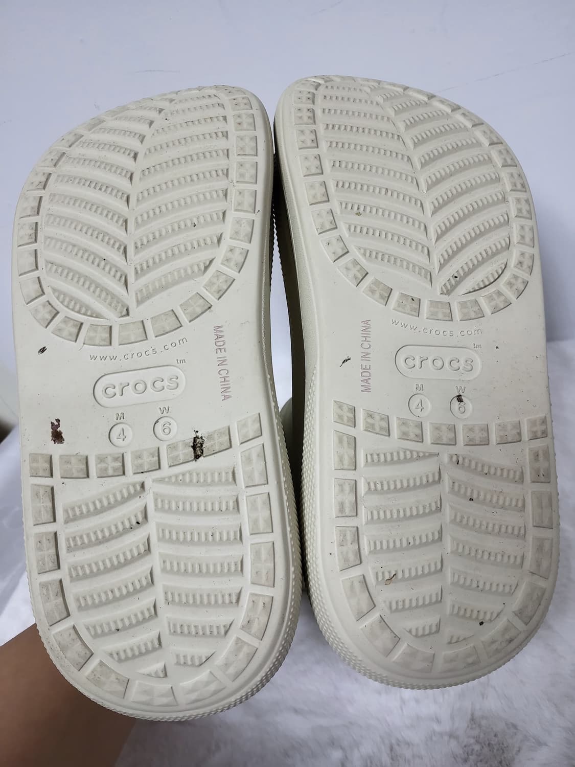 크록스 클래식 크러쉬 부츠 베이지 M4 W6 상품이미지5