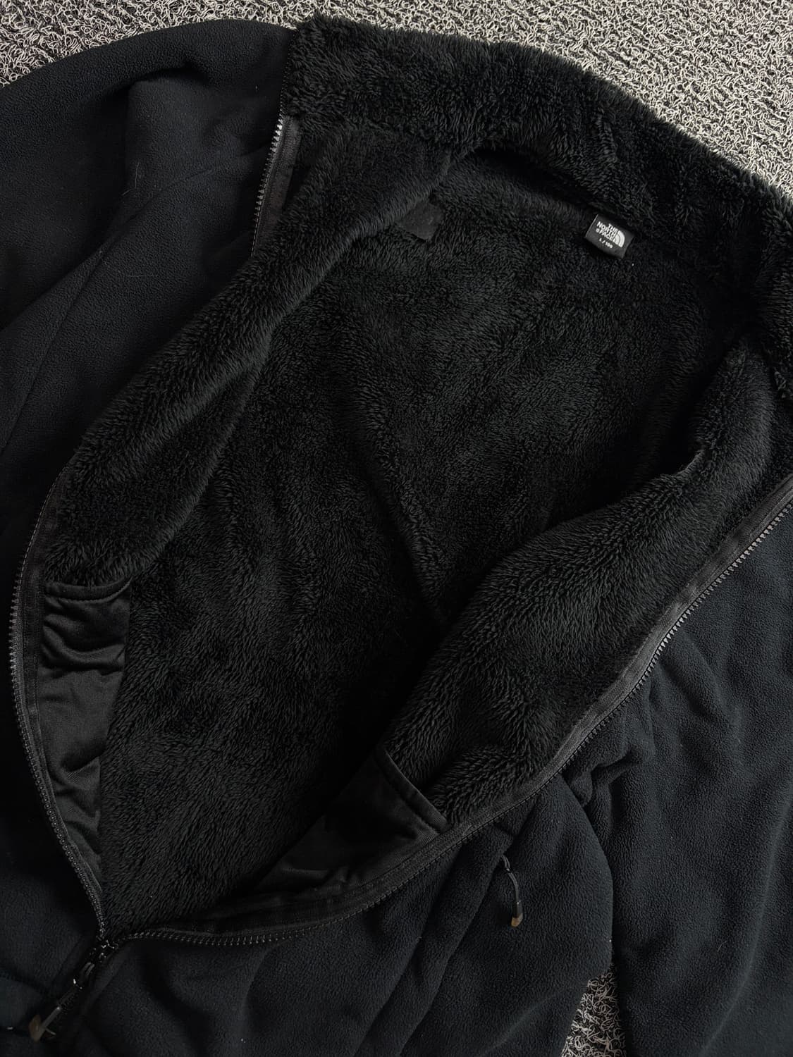 노스페이스 블랙 익스플로링 플리스 자켓 3710 상품이미지5