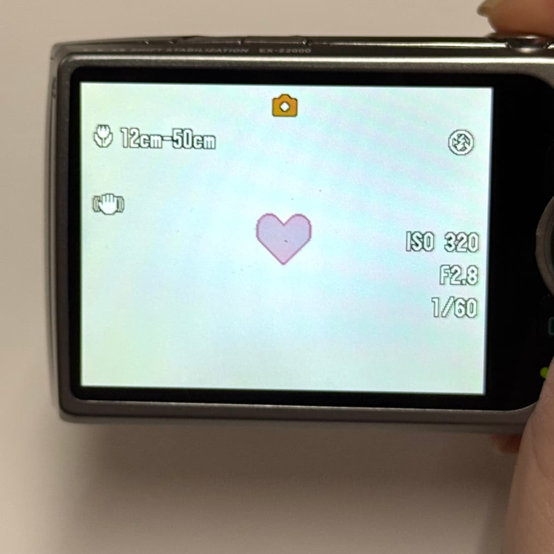 인물메이크업 모드)카시오 엑슬림 Z2000 실버💝Casio Exilim 상품이미지9