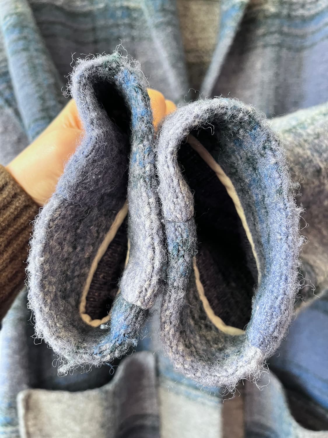 이자벨 마랑 에뚜왈 여성 롱울체크코트 0사이즈 상품이미지6