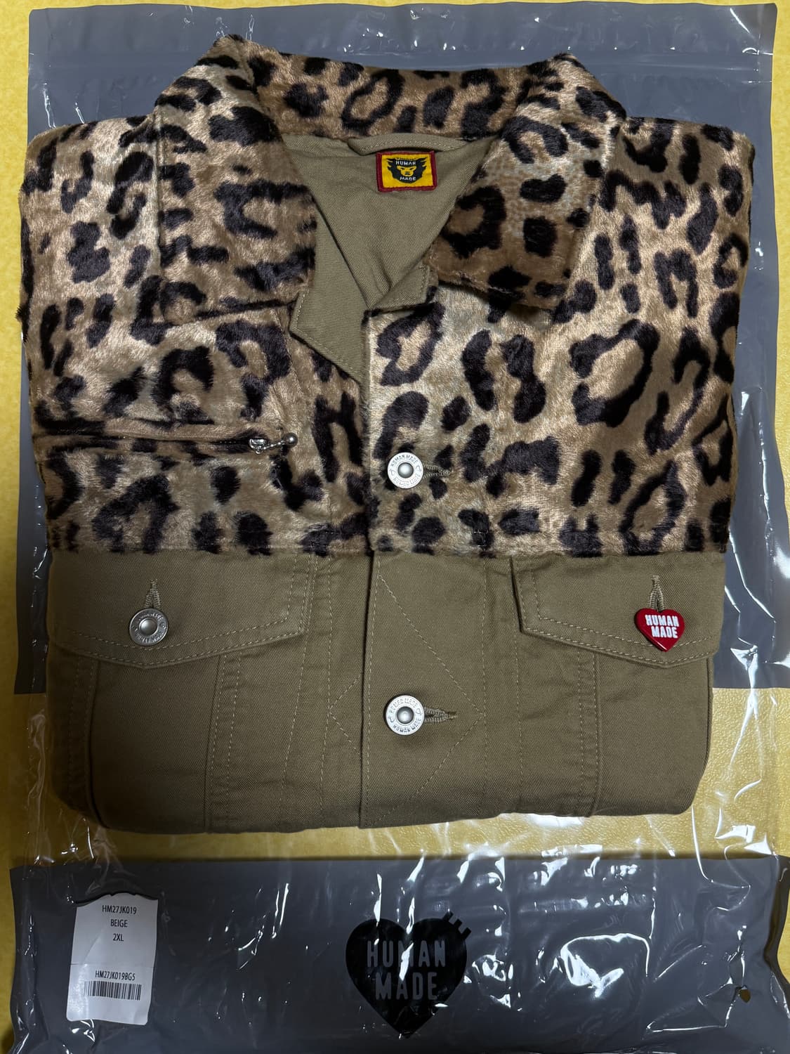 휴먼메이드 레오파트 자켓 (새상품) 상품이미지5