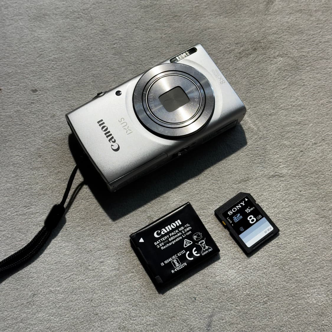 캐논 익서스 IXUS 175 실버 디카 디지털카메라 cannon 상품이미지1