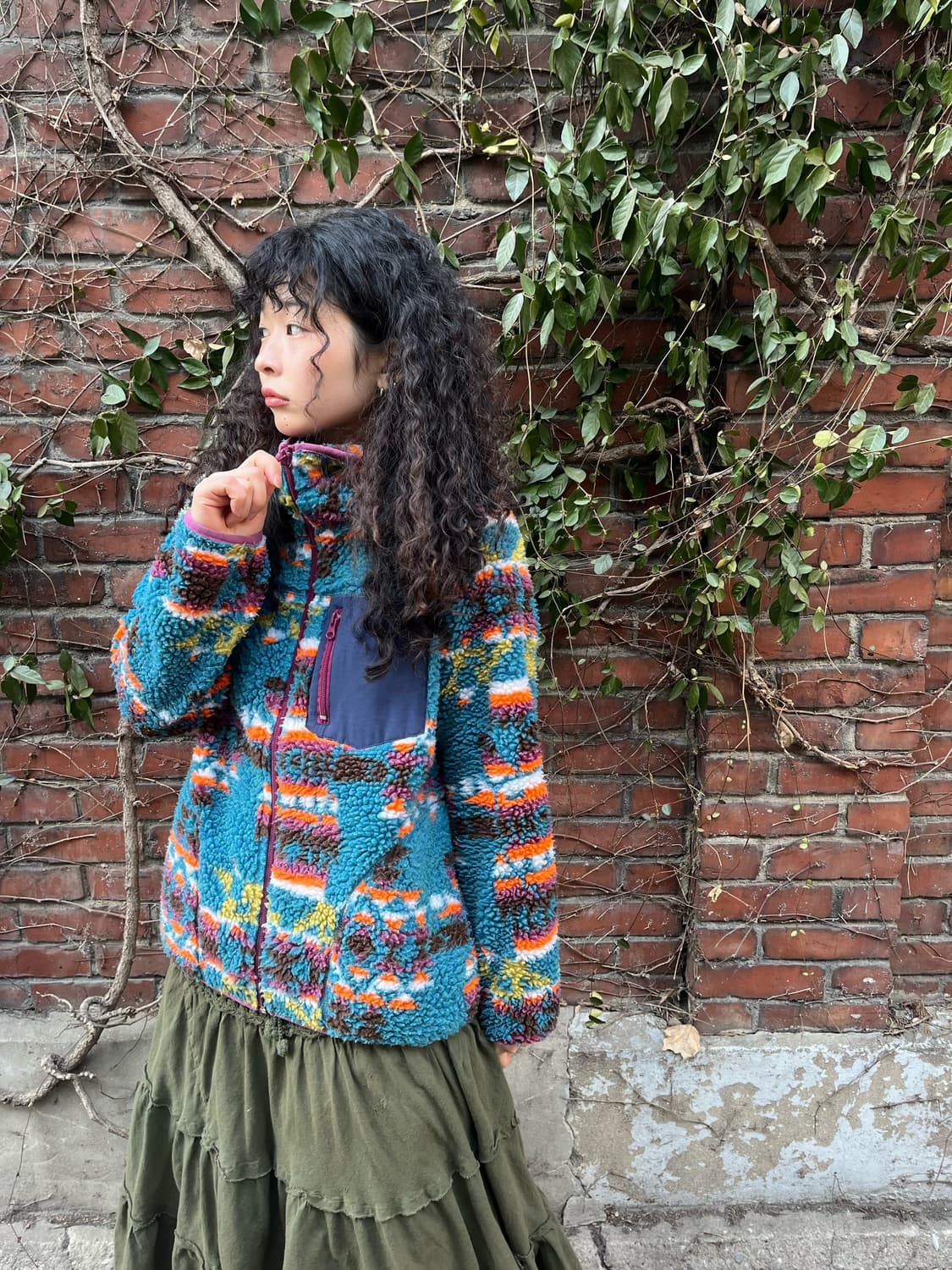 Titicaca 네이비 후드 자켓&히피 후드 플리스 집업 상품이미지8