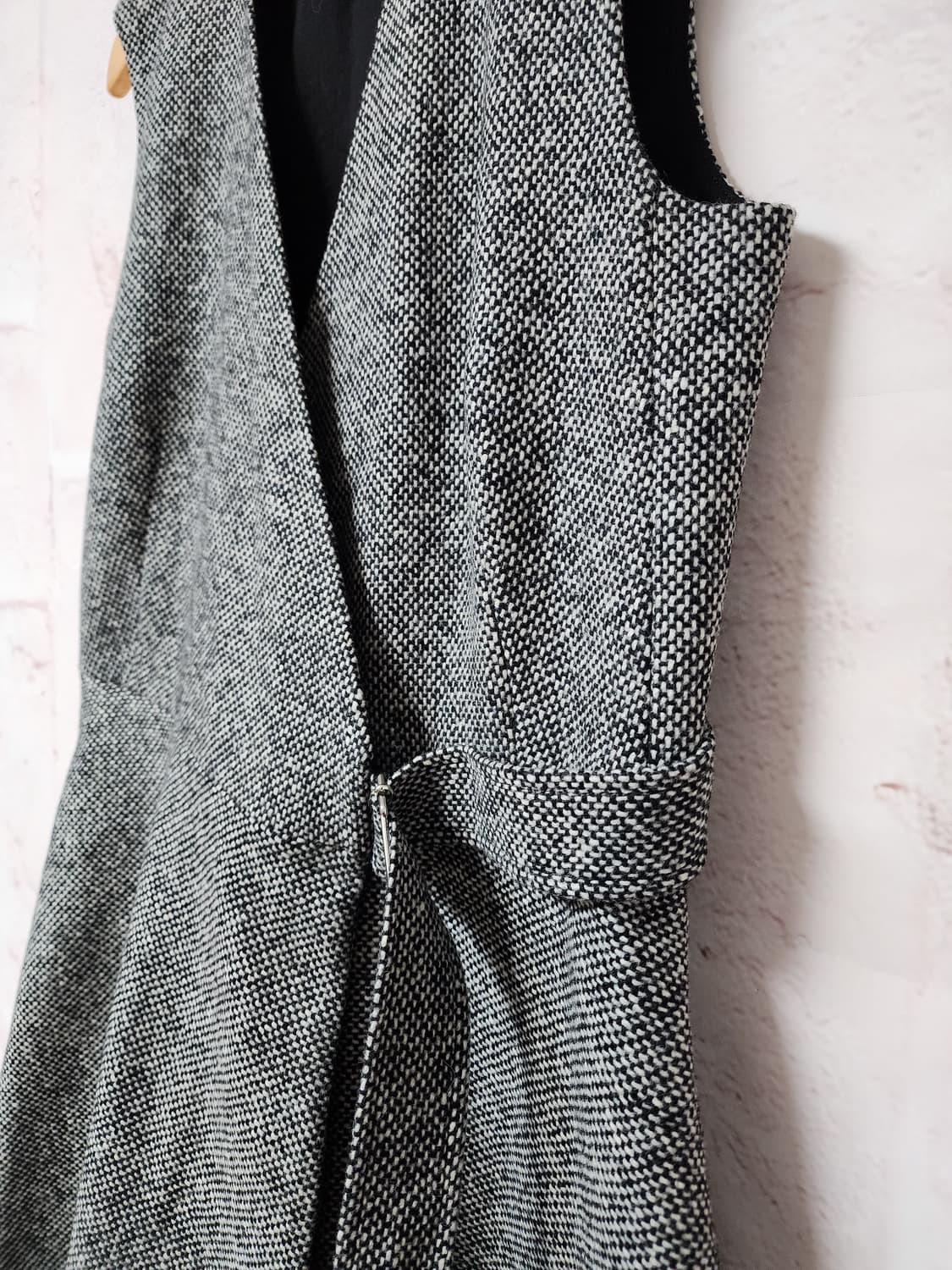 cos 트위드 미니랩 스타일 플레어 미디 원피스 상품이미지5