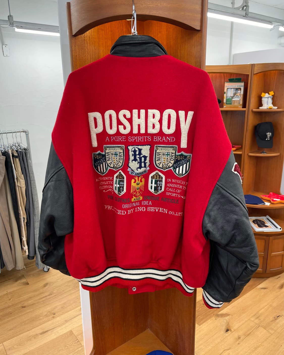 POSHBOY 바시티 자켓 상품이미지4