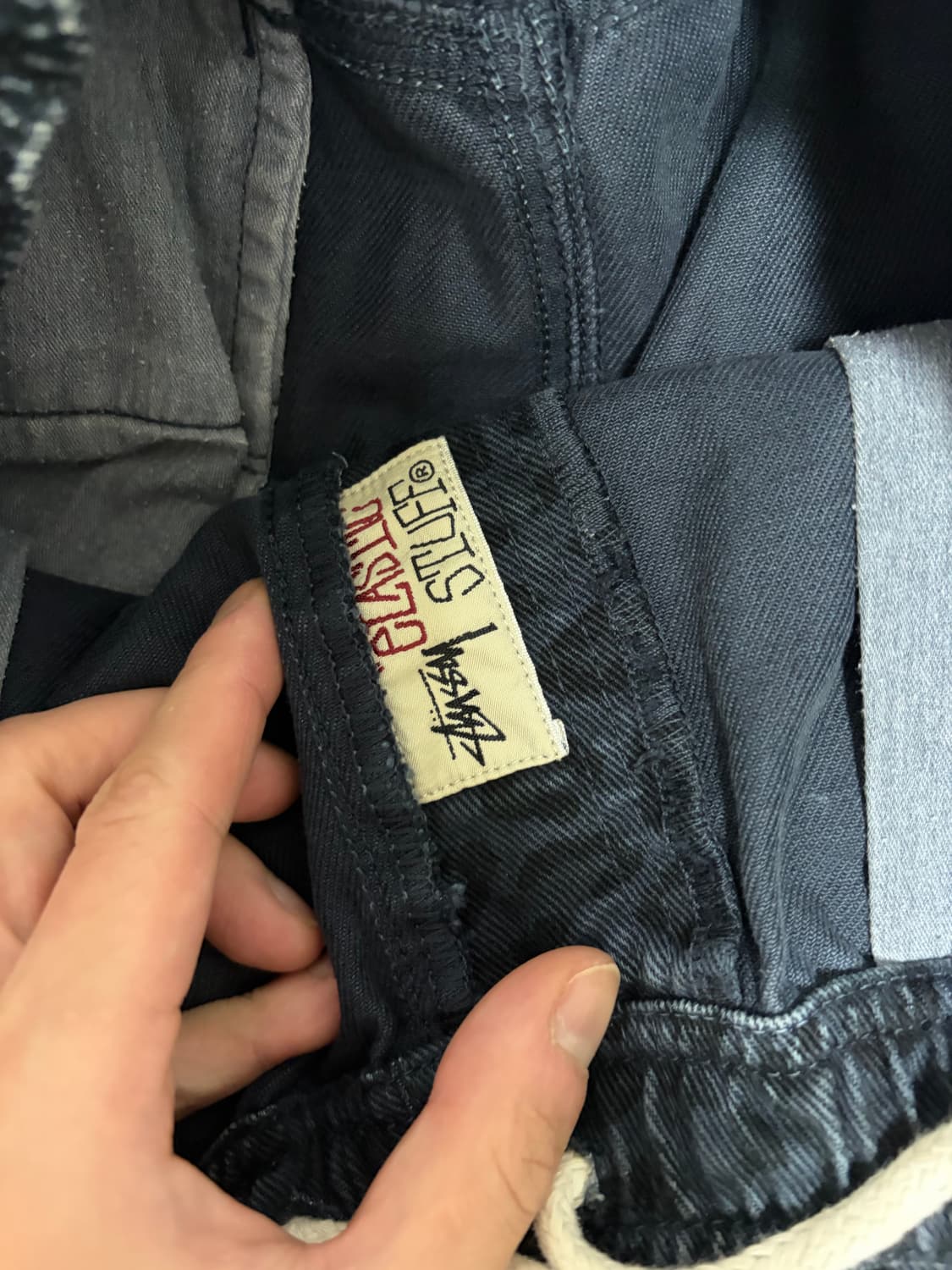 스투시  Stussy Brushed Beach pants size s 상품이미지4