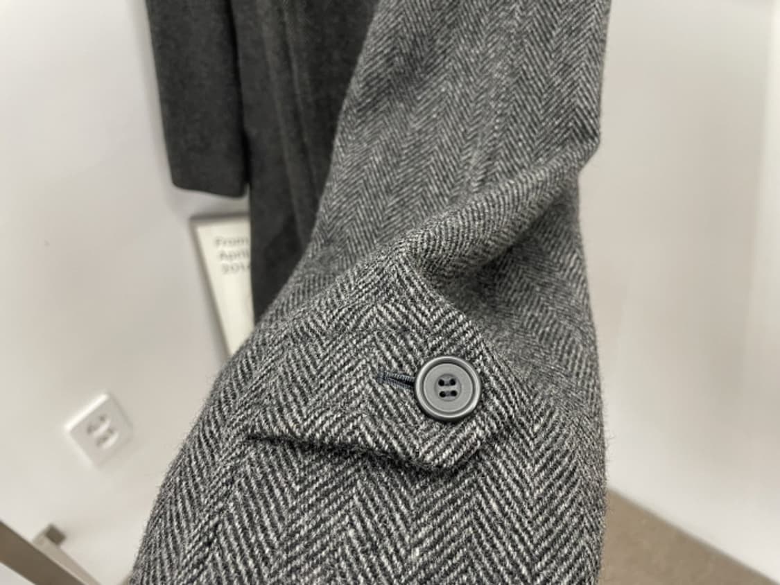 JPN VTG 헤링본 발마칸 코트 (L) 상품이미지4