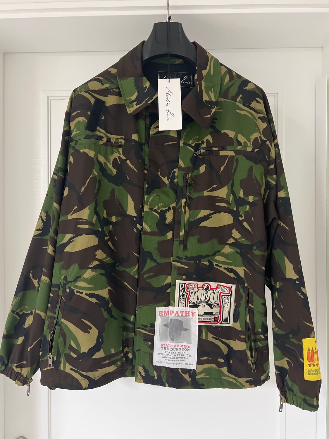 [S] 마틴로즈 카모패치 자켓 상품이미지1