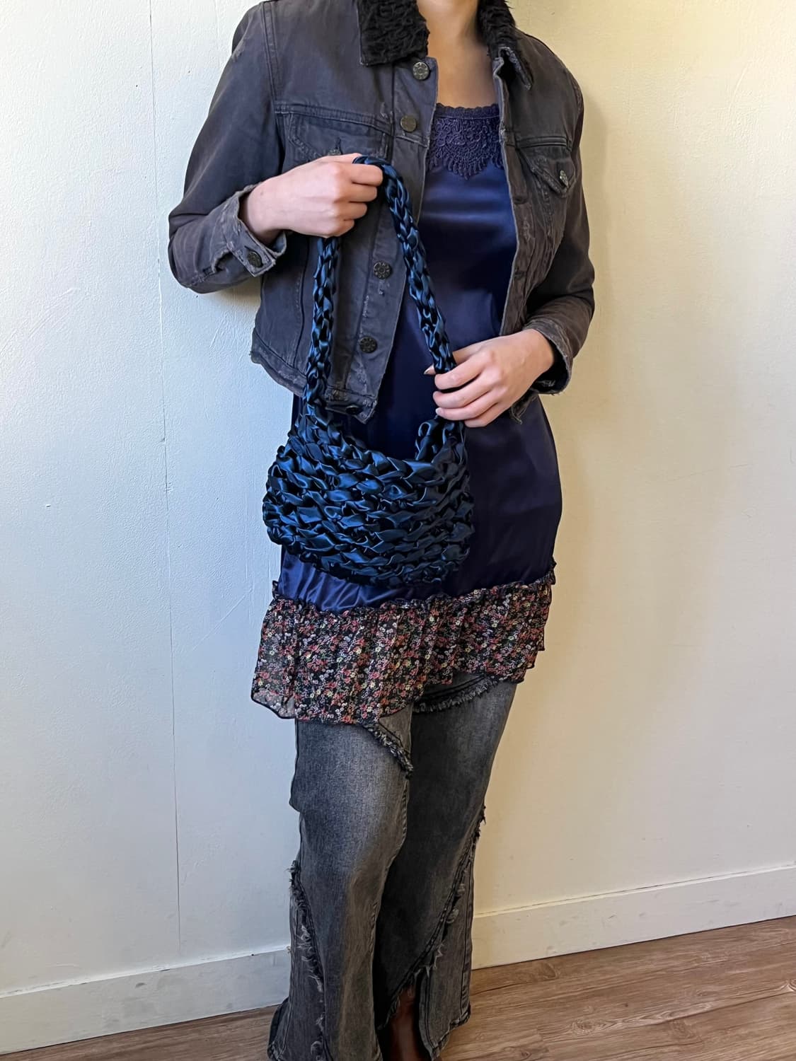 Japan Vtg 로브 숄더백 상품이미지7