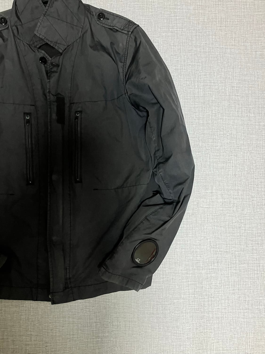 Cp컴퍼니 워시드 사파리 대왕와펜 셔츠자켓 백화점판 상품이미지2