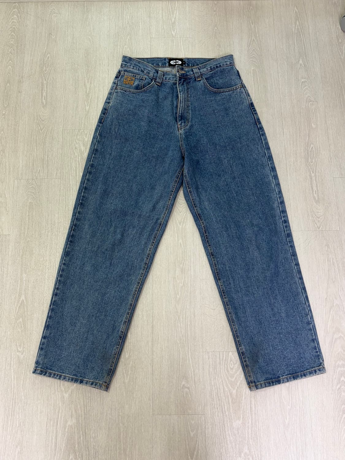 ertr Essential Relaxed Denim Pants 블루 상품이미지4