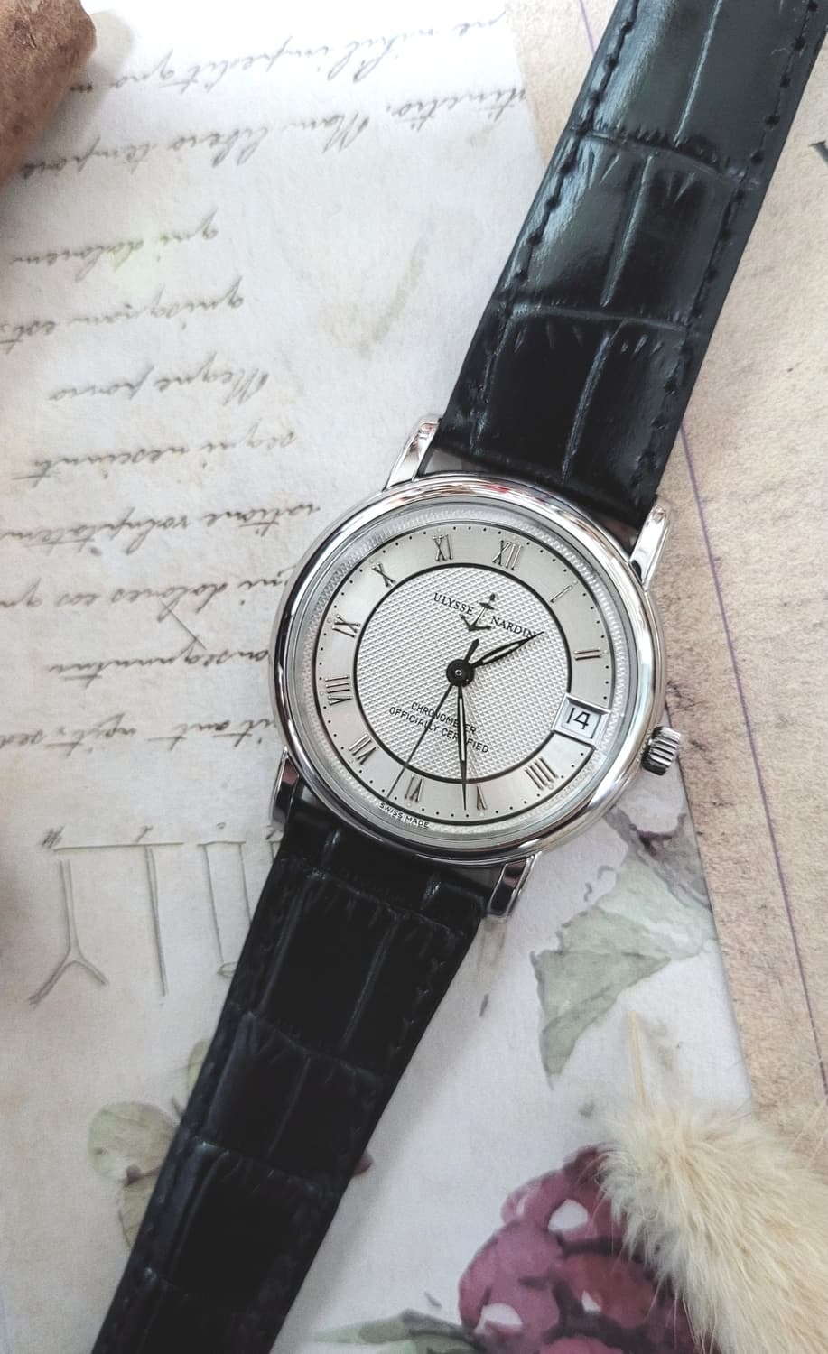 [특가상품]정품 율리스나르딘 산 마르코 남여공용 오토메틱 시계 상품이미지1