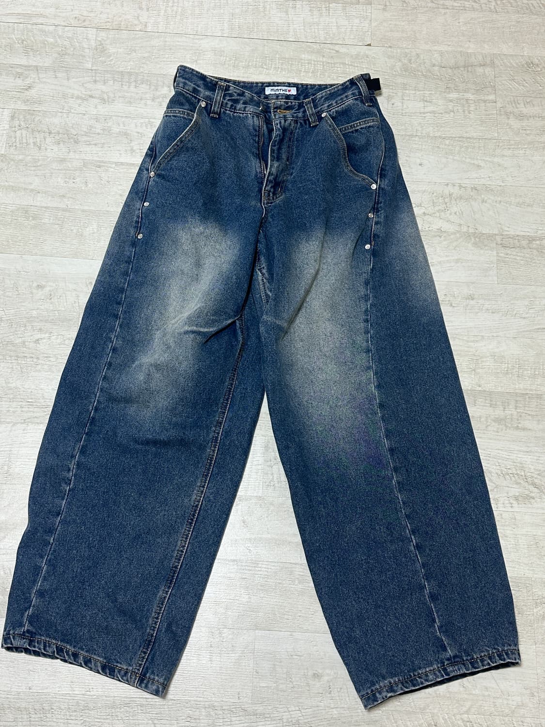 밈더워드로브 유스 커브드 어웨이 팬츠 xs 상품이미지3