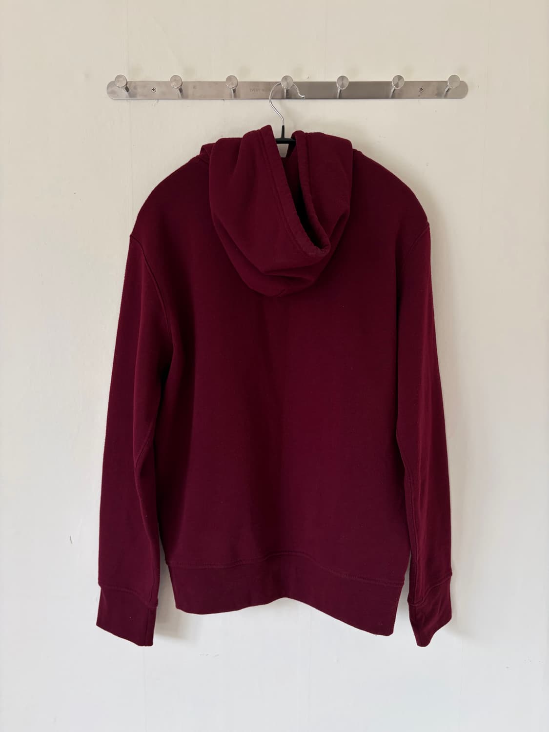 폴로 랄프로렌 버건디 후드 상품이미지2