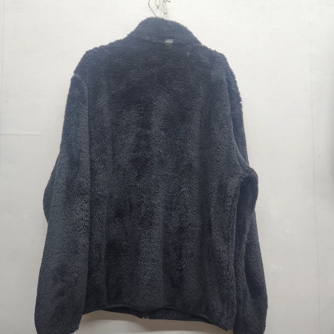 아이더 블랙 로고 후리스 집업 2XL 상품이미지3