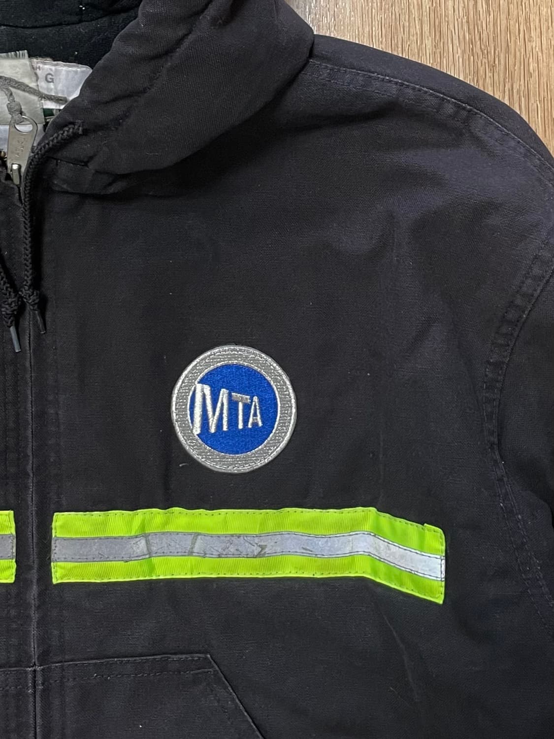 택포) 국내 유일 90s USA 빈티지 리플렉티브 액티브 워크자켓 MTA 상품이미지3