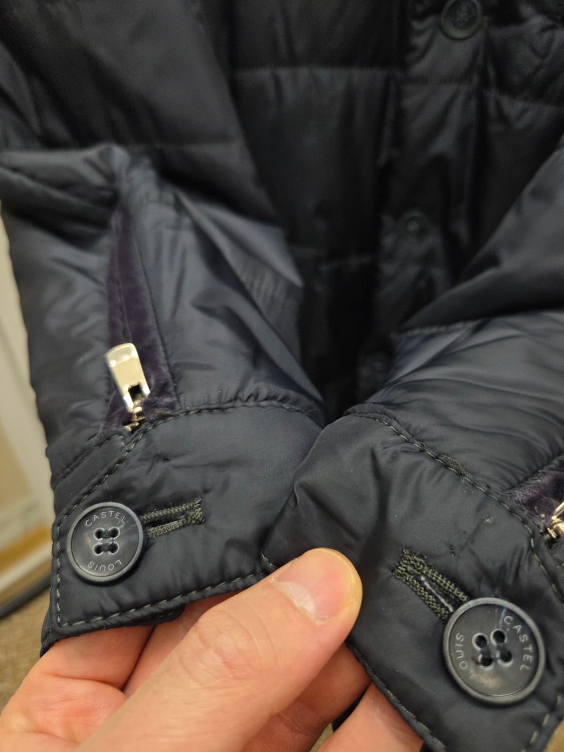 루이까스텔 퀼팅 경량 패딩 자켓 상품이미지7