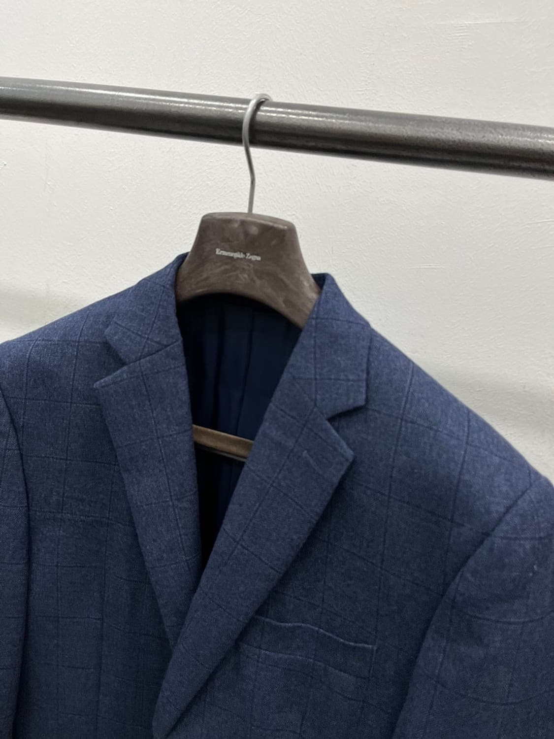 105) 폴로 체크 울자켓  상품이미지3