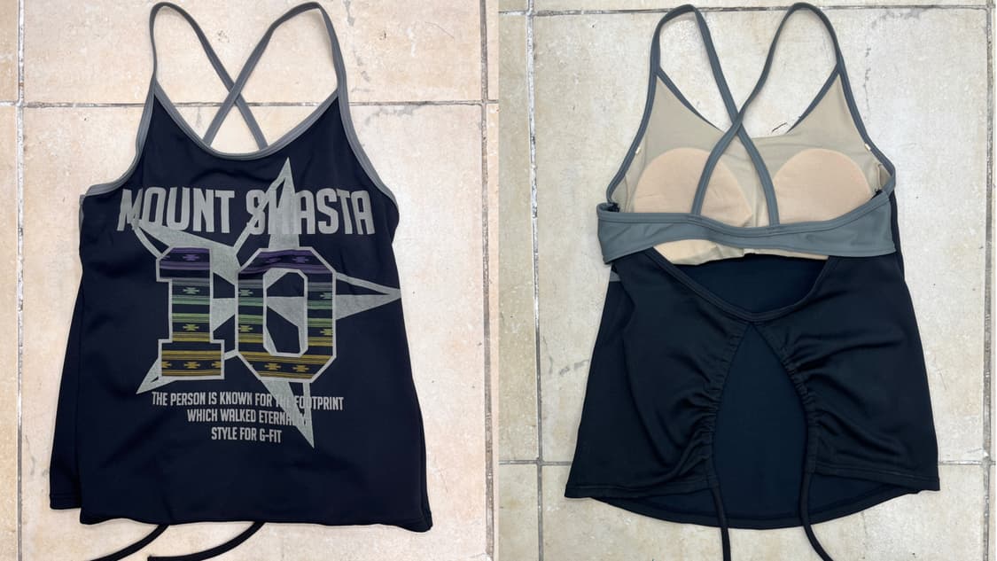 Retro Graphic String Tank 상품이미지7