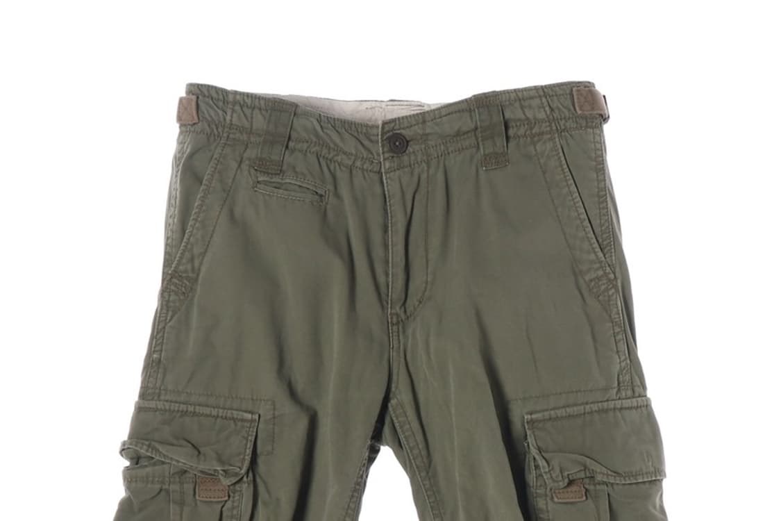 후아유 빈티지 카키 7부 카고 팬츠 32 상품이미지3