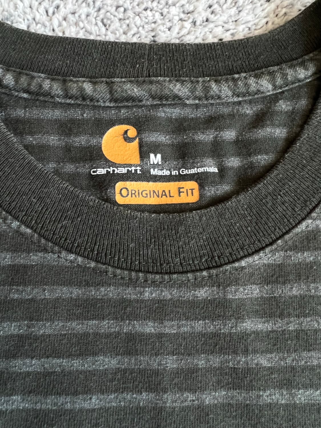 칼하트 스트라이프 반팔 티셔츠 상품이미지4