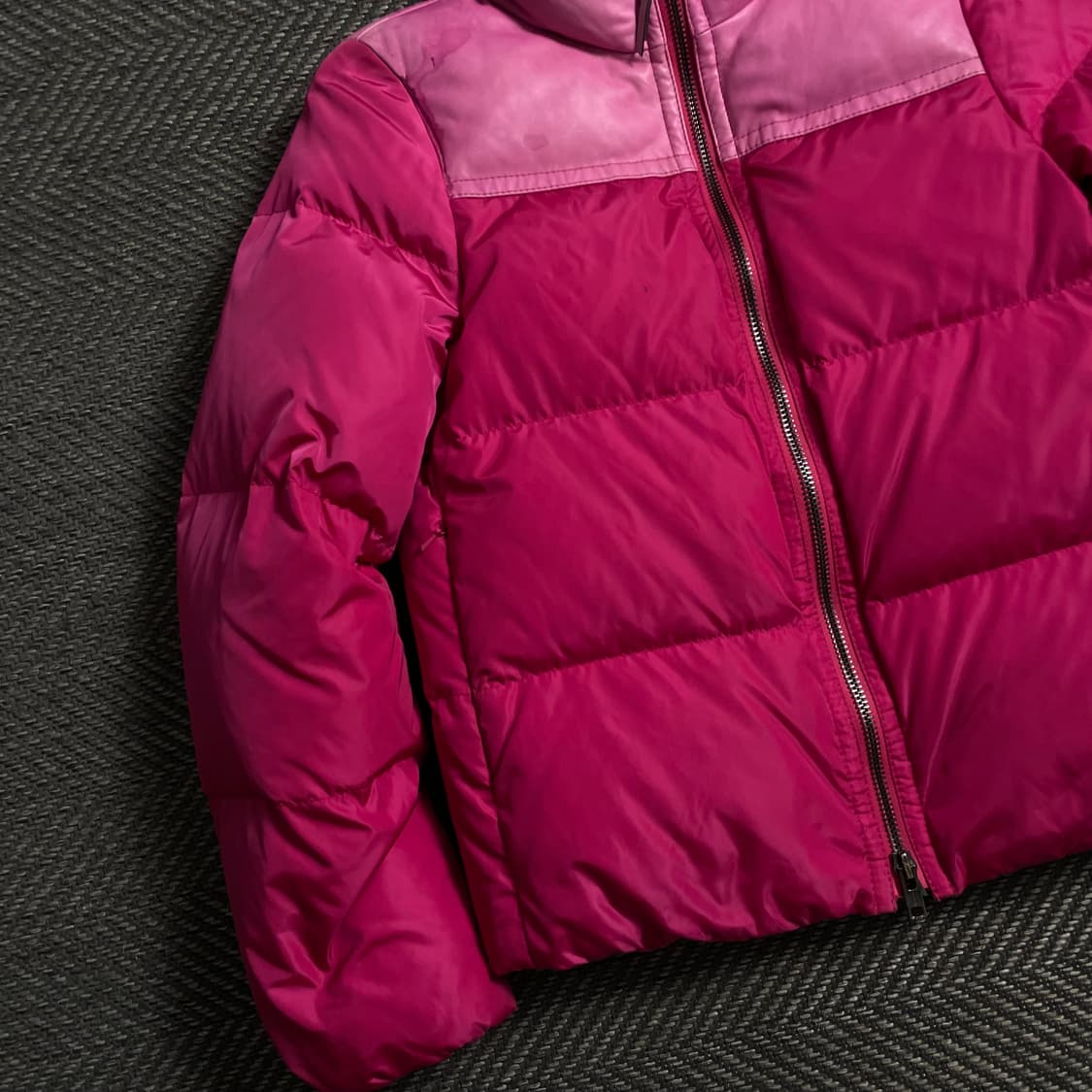 코치 우먼스 다운 푸퍼 크롭 패딩 핑크y 4709 상품이미지4