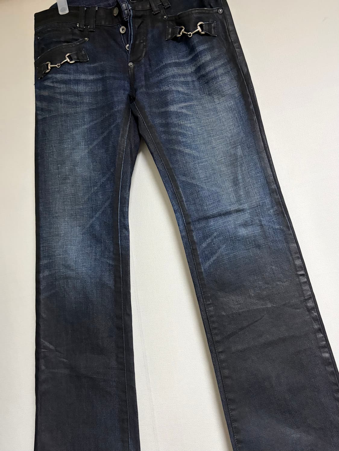 Buffalo Bobs Black Coated Jeans 상품이미지2