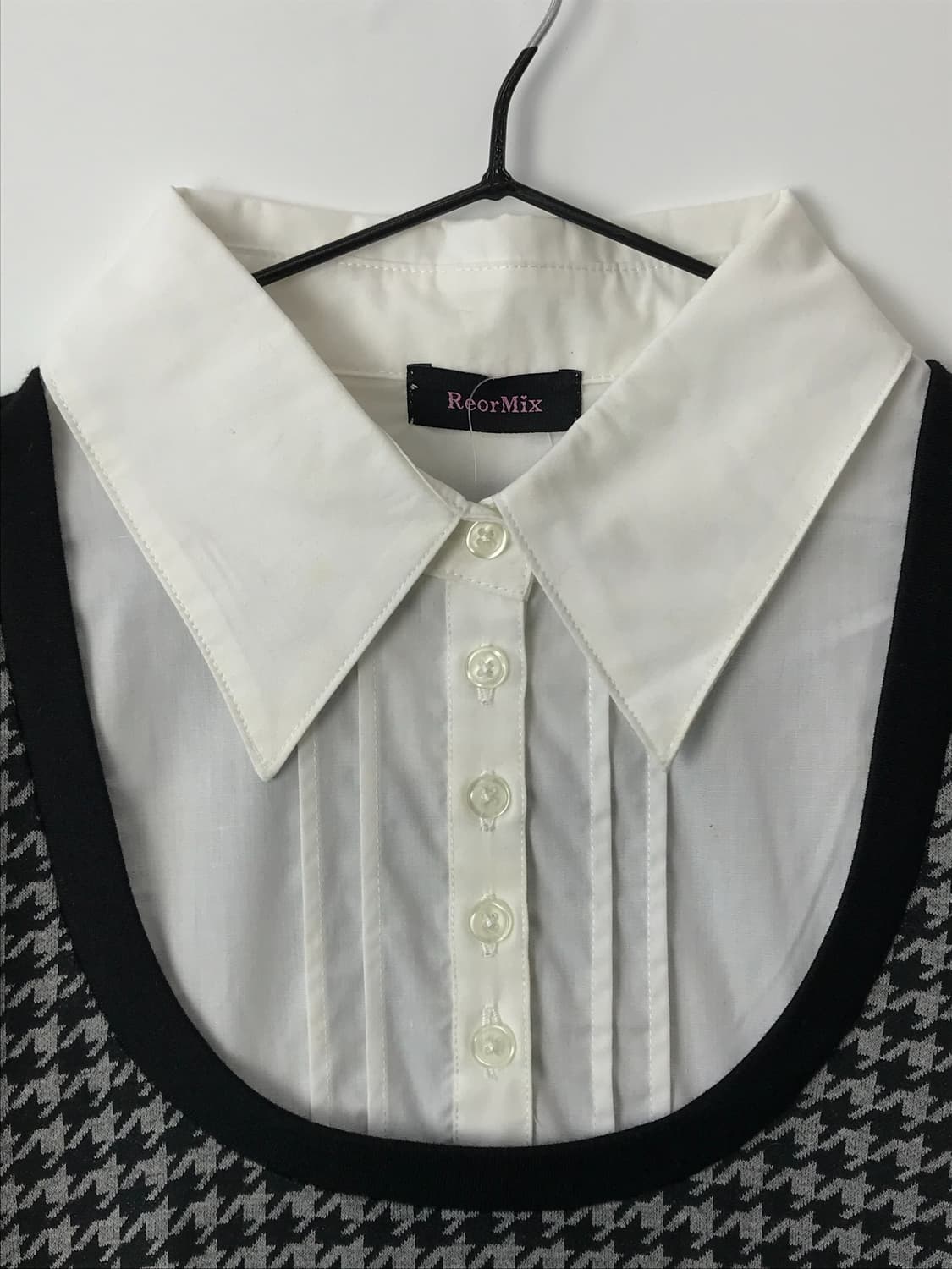 Jpn Minimal Checked Mini Onepiece 상품이미지6