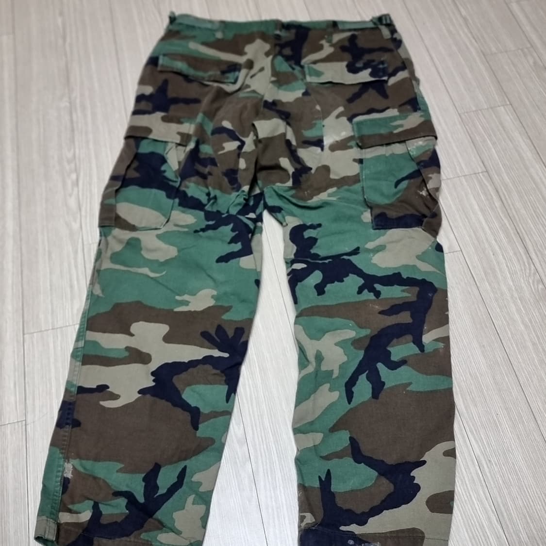미군 밀리터리 오리지널 카고 바지 우드랜드 패턴(ms) 상품이미지1