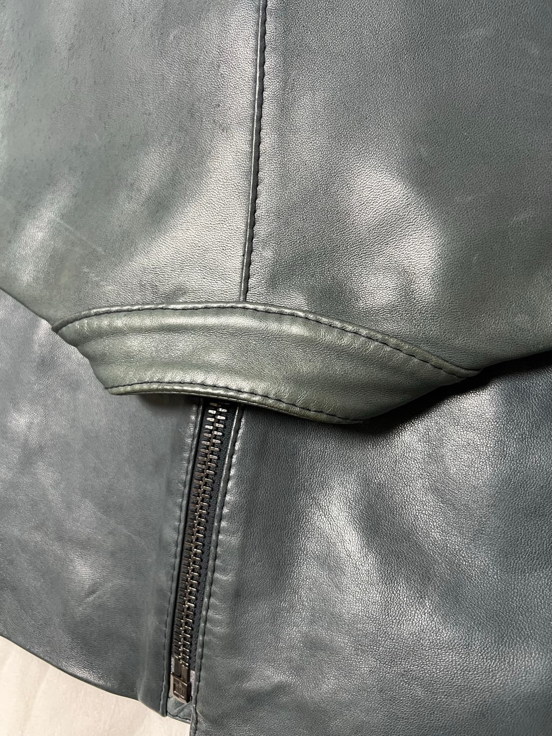 마르지엘라 5zip 가죽 자켓 팝니다. 상품이미지7