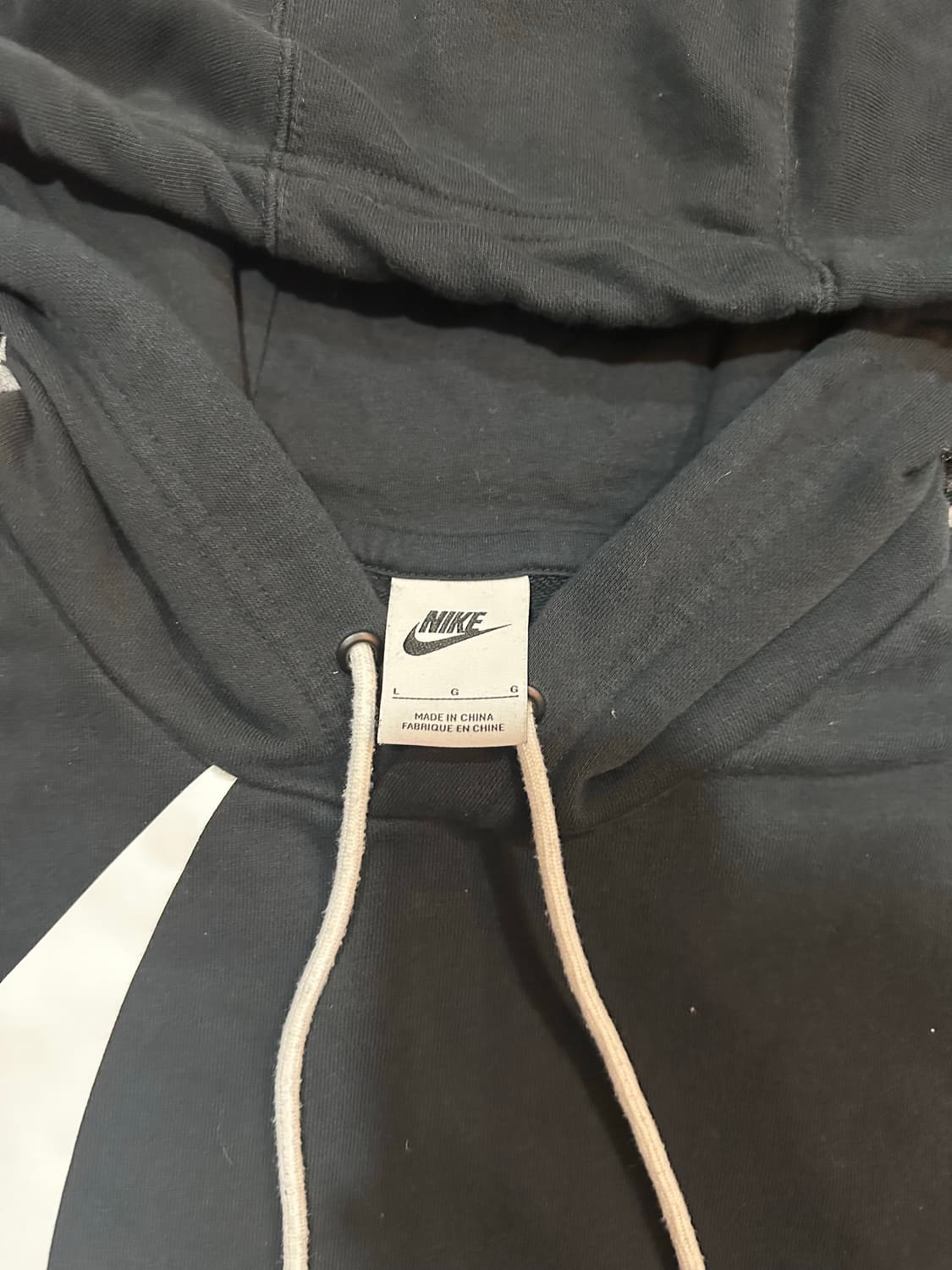 나이키 빅스우시 후드티 블랙 L 상품이미지2