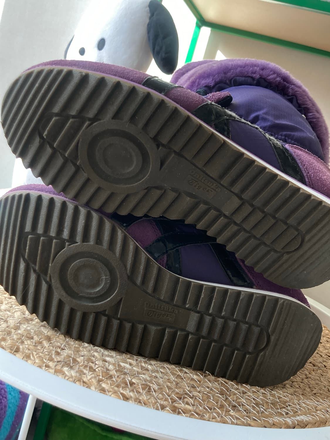 오니츠카 타이거 갸루 하구미 사와코 하치 나나 레그워머 큐빅 부츠 235 상품이미지4