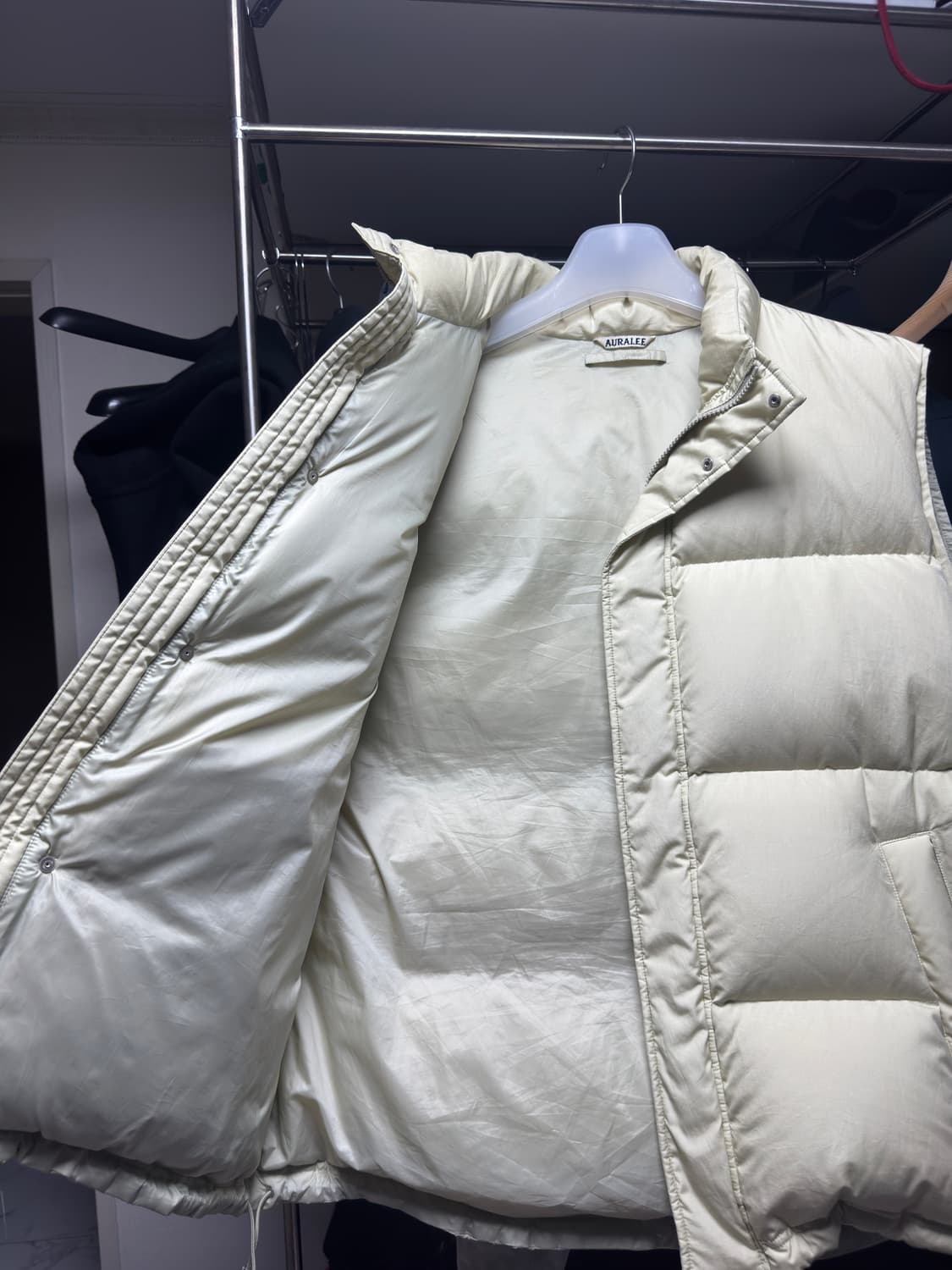 [AURALEE] 오라리 다운 패딩 베스트 / 패딩 조끼 사이즈 005 상품이미지4