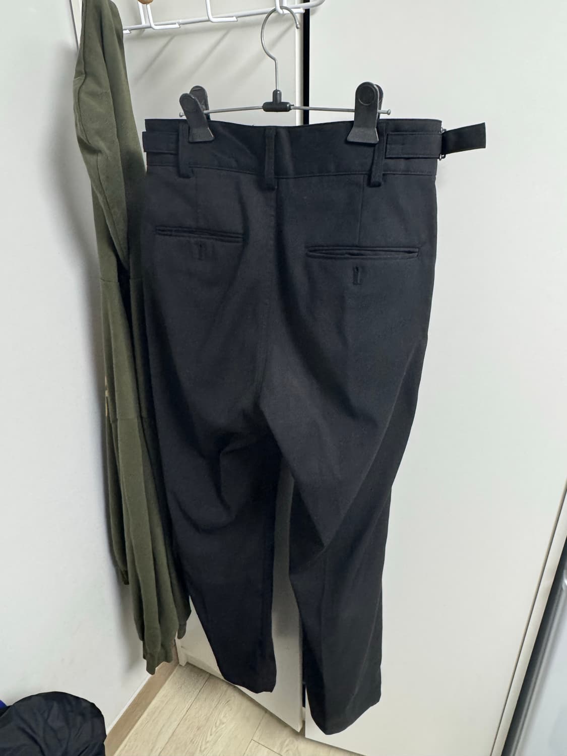 어나더오피스 산티아고 슬랙스 스탠다드 블랙 0사이즈 상품이미지2