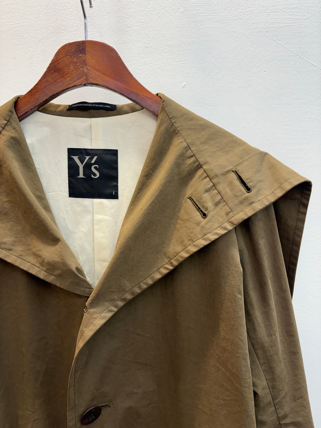 Ys 카키 자켓 상품이미지3