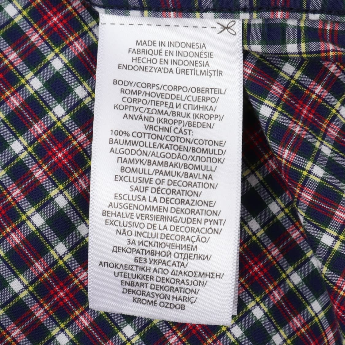 폴로 랄프로렌 체크 내츄럴 스트레치 셔츠 상품이미지9