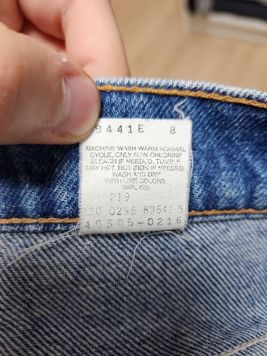 90s 리바이스 505 오랜지탭 멕시코 상품이미지4