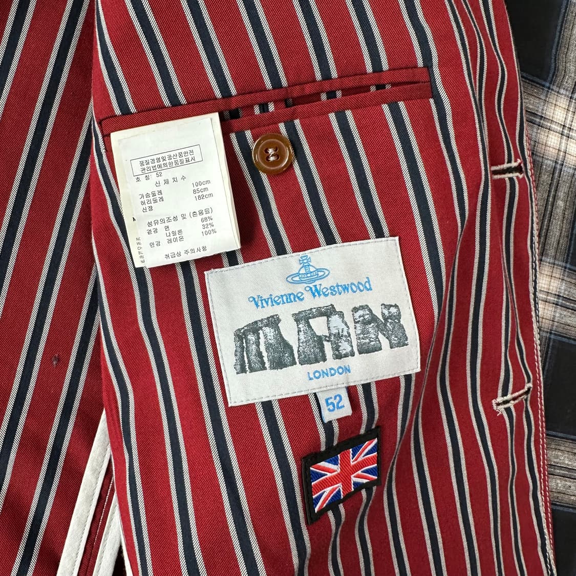 비비안웨스트우드 스트라이프 자켓 상품이미지7
