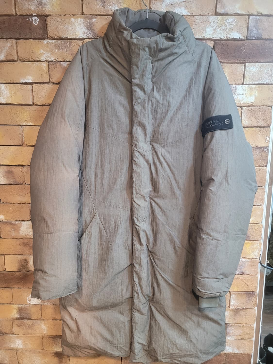 내셔널지오그래픽 남성 어반어드벤처 롱다운 코트 L 상품이미지1