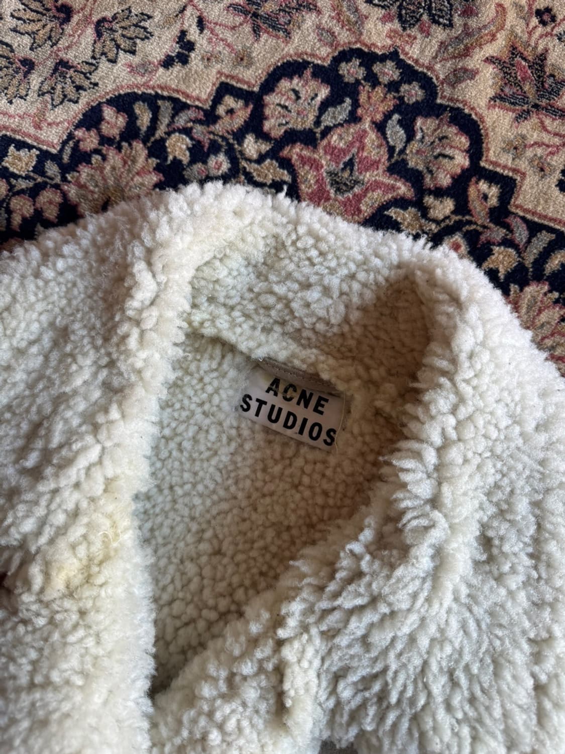 아크네 스튜디오 시어링 스웨이드 자켓 무스탕 55~66 상품이미지3