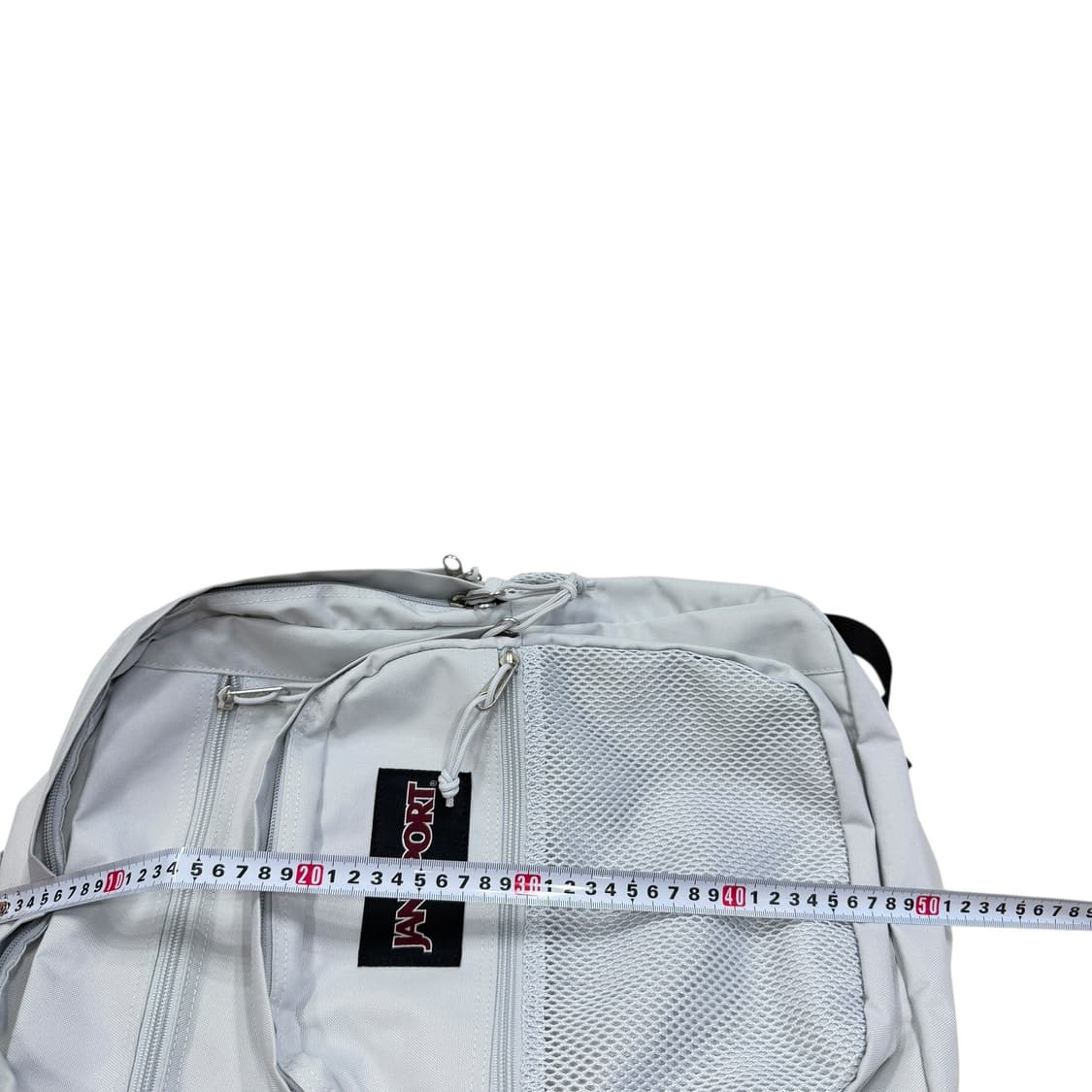 잔스포츠 빈티지 빅캠퍼스 그레이 메쉬 포켓 백팩 가방 상품이미지7