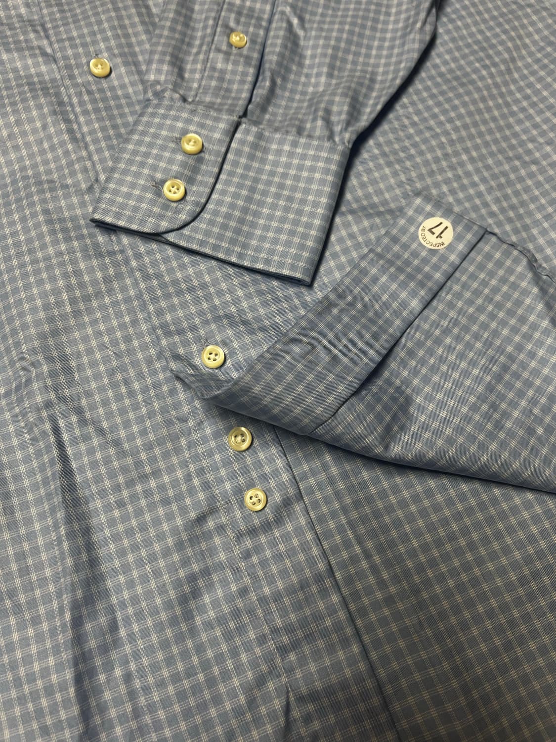 Brooks Brothers Blue Check Shirts M 상품이미지3