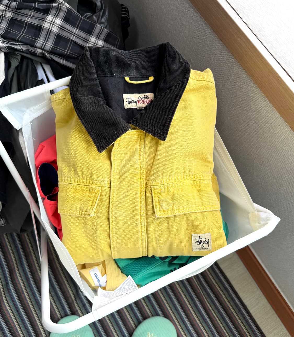 스투시 워시드 캔버스 워크 자켓 상품이미지3