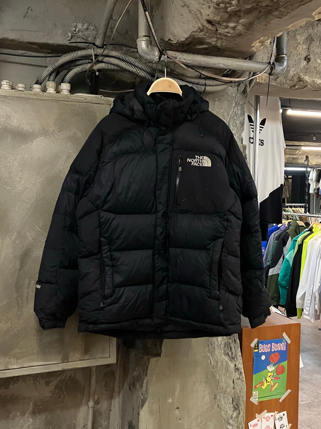 노스페이스 패딩 블랙 90  #csz2812 상품이미지1