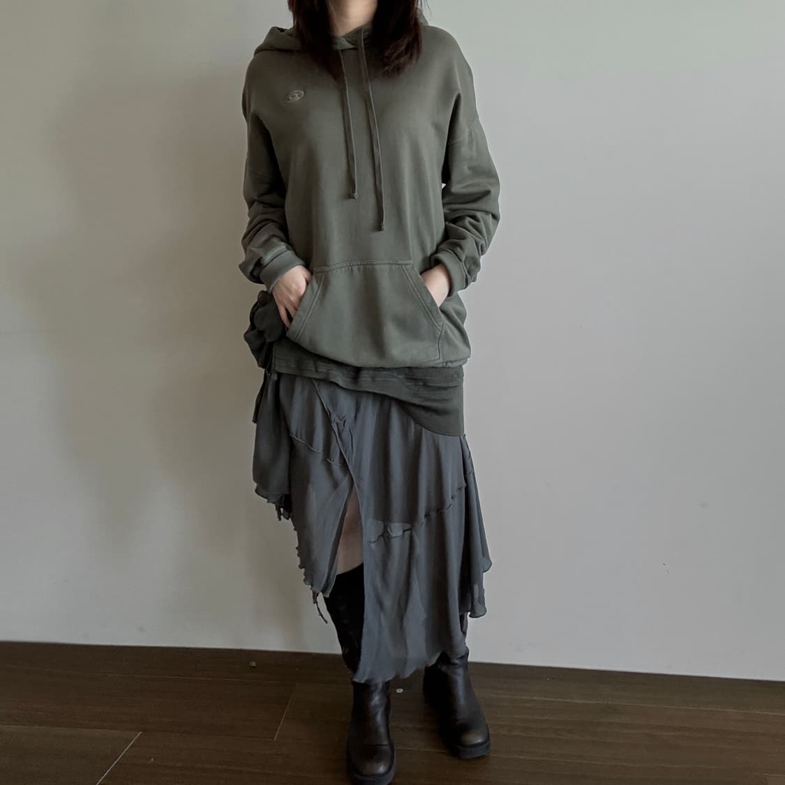 Diesel Layered Dress 상품이미지1