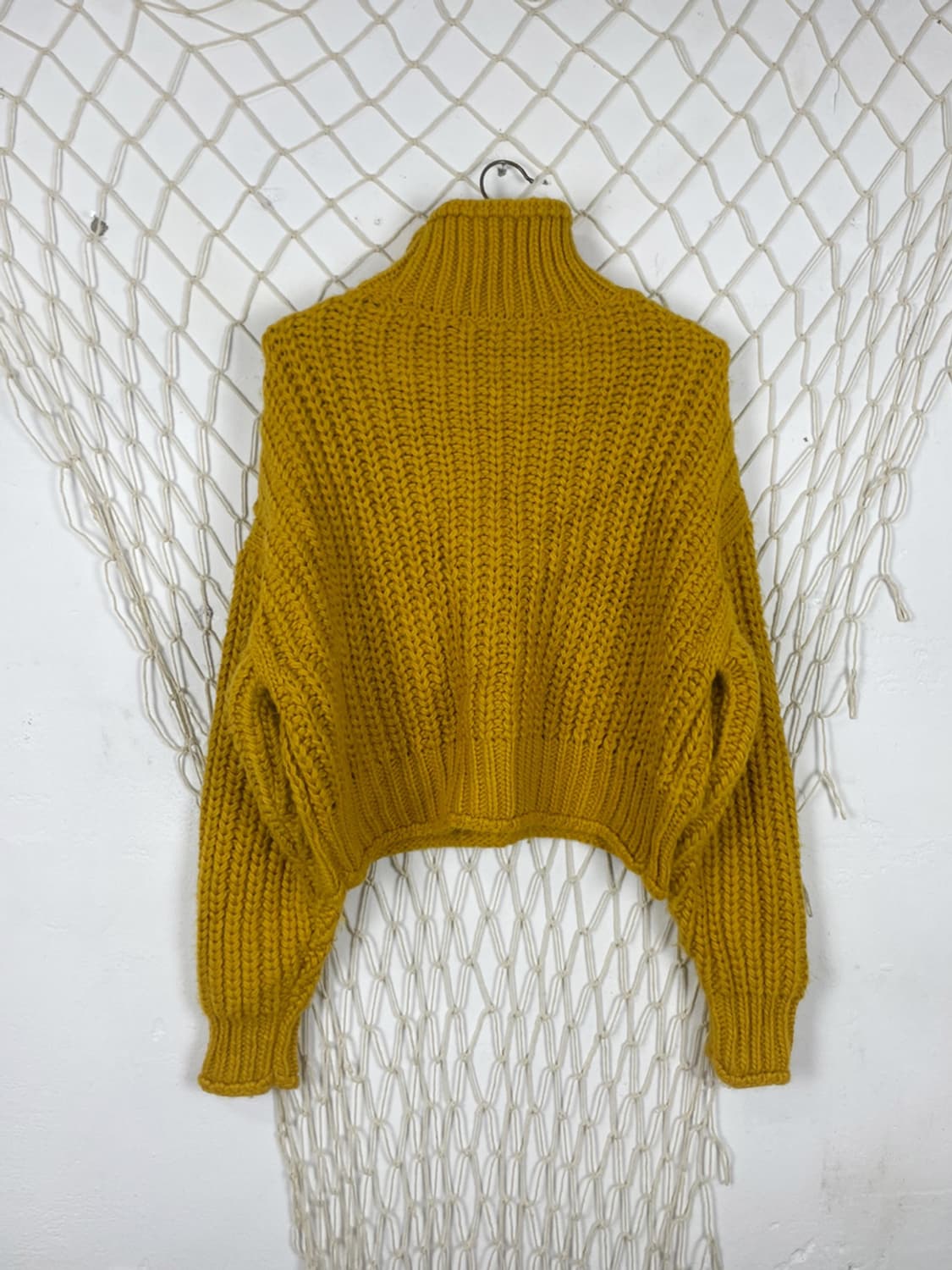 Yellow cropped turtleneck 상품이미지9