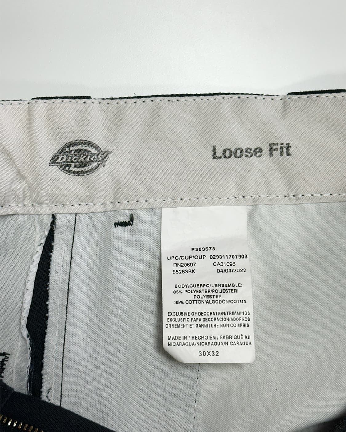 디키즈 더블니 블랙 상품이미지3