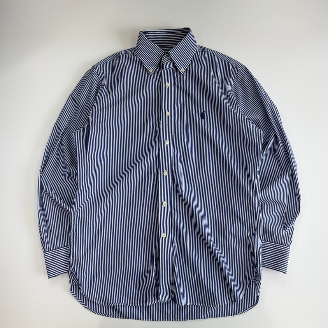 Polo 폴로 네이비 포니 블루 스트라이프 셔츠  상품이미지3